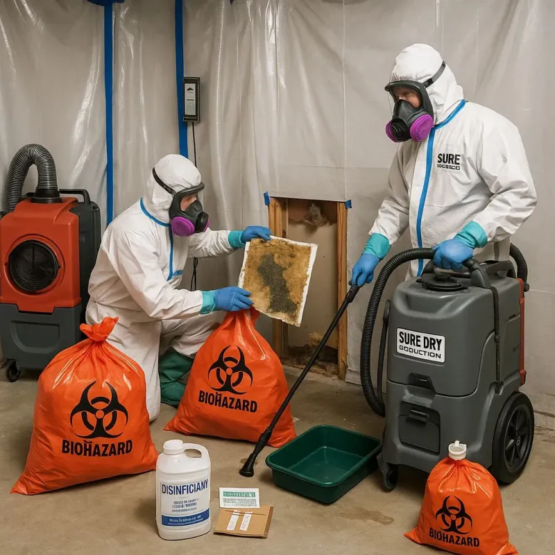 Contaminated Water Handling Protocols process in Franklin County, MS